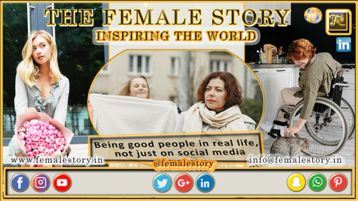 Being good people in real life, not just on social media #femalestory #inspiring