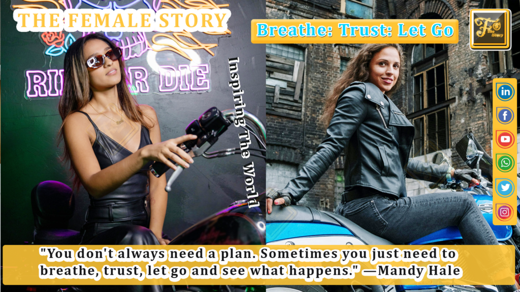 Hello, everyone! Today we want to share a perspective that is often overlooked in our fast-paced, ultra-structured world: "You don't always need a plan. Sometimes, you just need to breathe, trust, let go, and see what happens." —Mandy Hale. This quote stands out to for all of us, not just as an inspirational mantra but as a call to explore the beauty of uncertainty in our lives and careers. We live in an age where meticulous planning is often touted as the hallmark of success. From business strategies to personal growth, we ritualistically believe that having a clear roadmap will lead us to our desired destination. #Femalestory